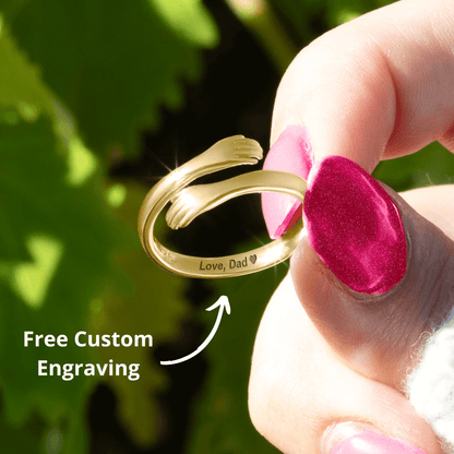 Gold Hug From Heaven Ring