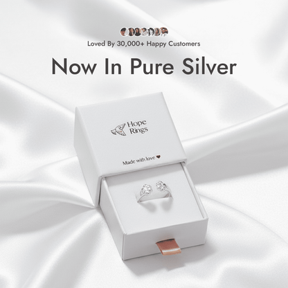 Paw Hug Ring - Pure Silver