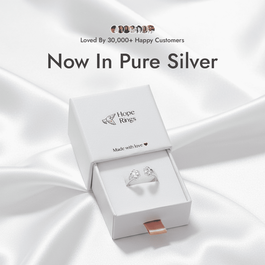 Paw Hug Ring - Pure Silver