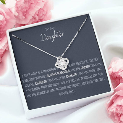 The Infinity Love Knot Necklace™ To My Daughter