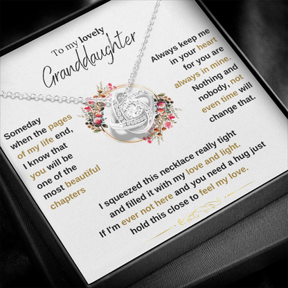 To My Granddaughter - One of life's most beautiful chapters